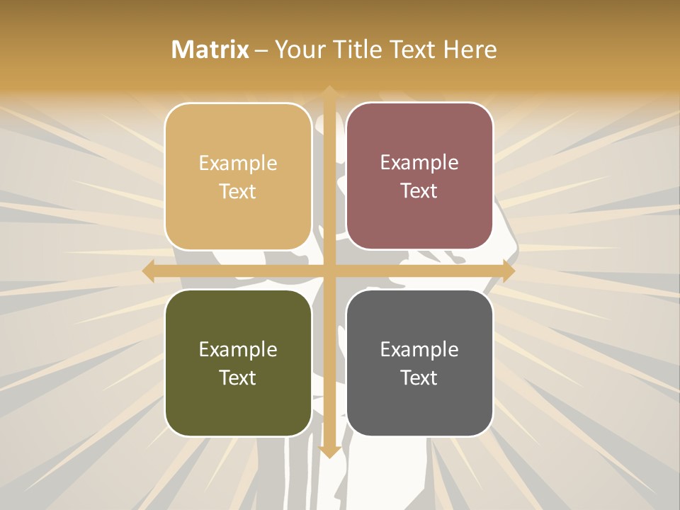 Basic Achievement Element PowerPoint Template