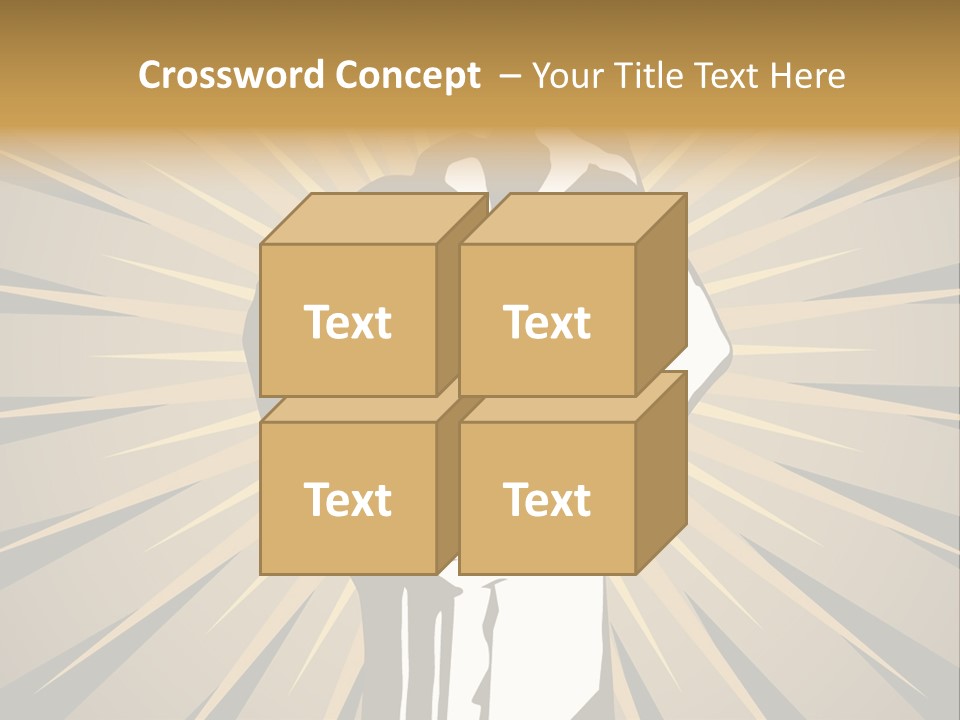 Basic Achievement Element PowerPoint Template