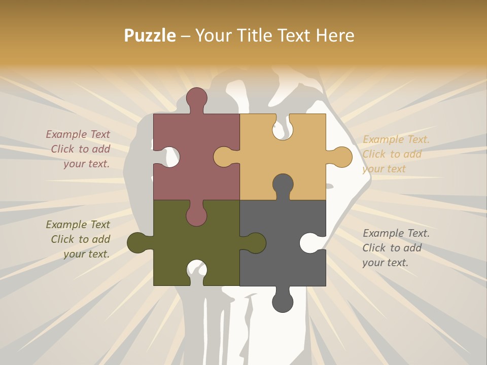 Basic Achievement Element PowerPoint Template