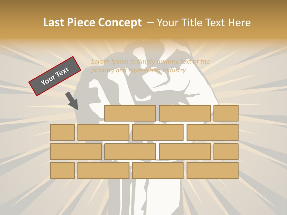 Basic Achievement Element PowerPoint Template