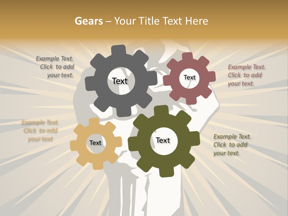 Basic Achievement Element PowerPoint Template