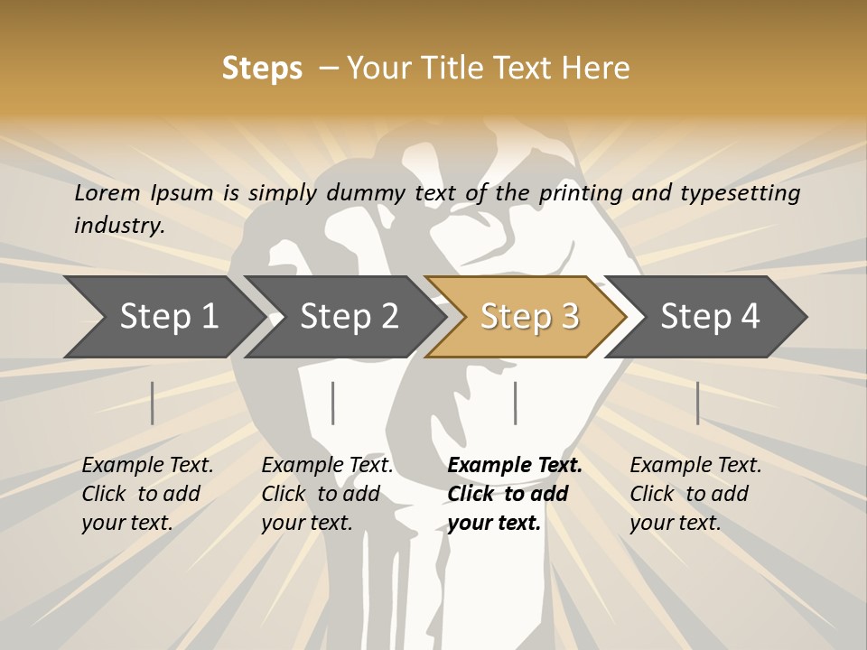 Basic Achievement Element PowerPoint Template