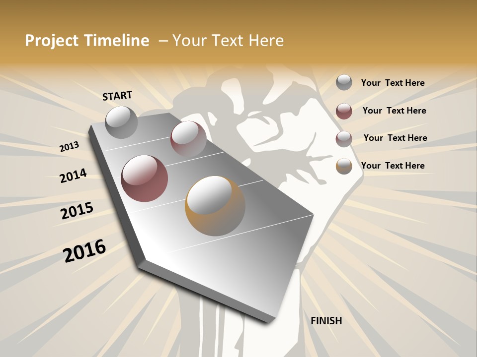 Basic Achievement Element PowerPoint Template