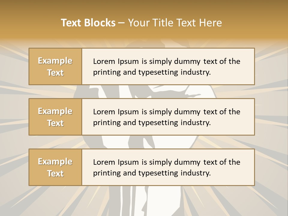 Basic Achievement Element PowerPoint Template