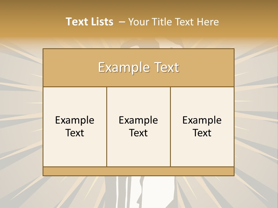 Basic Achievement Element PowerPoint Template
