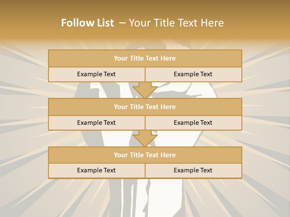 Basic Achievement Element PowerPoint Template