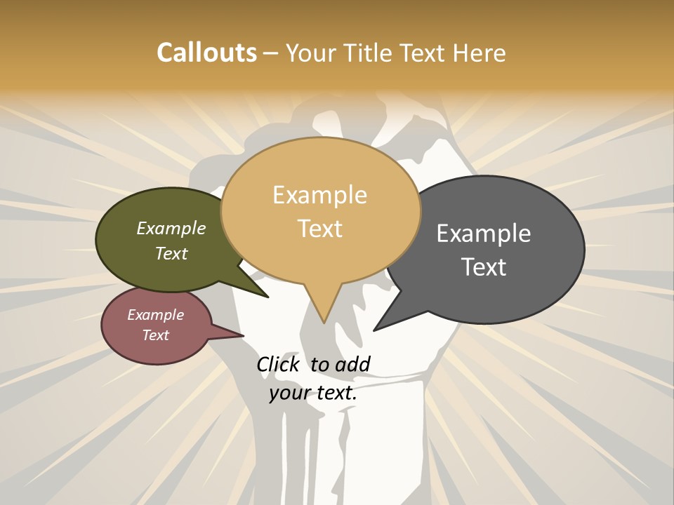 Basic Achievement Element PowerPoint Template