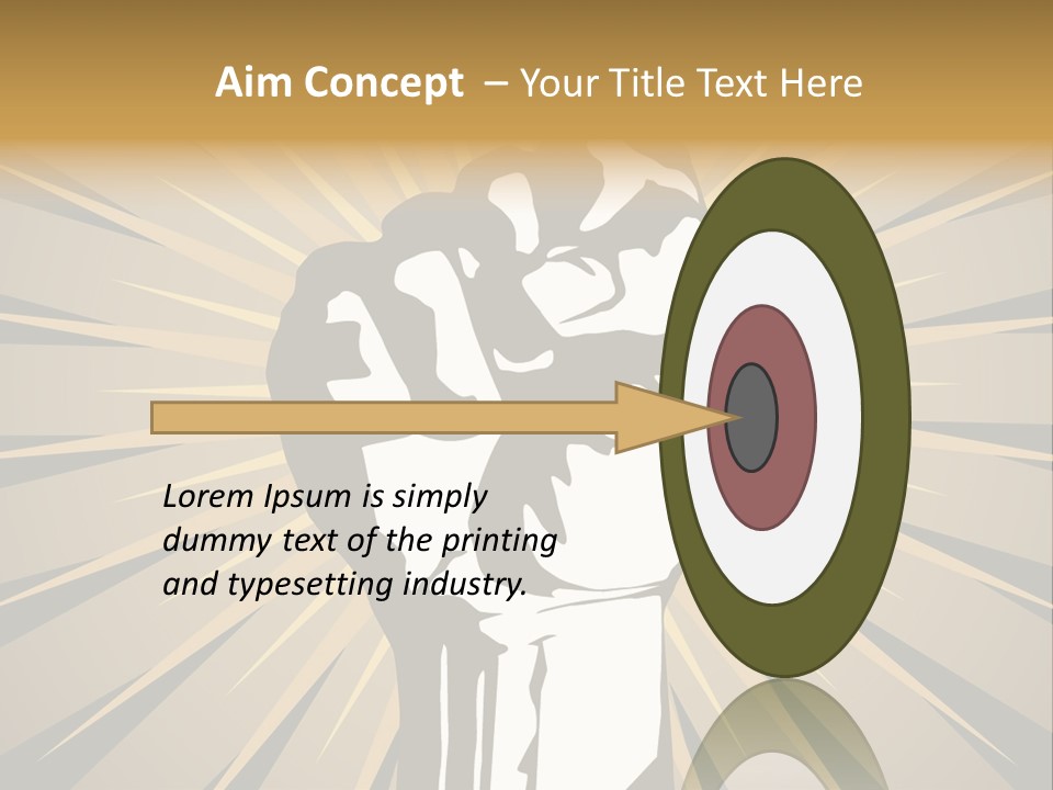 Basic Achievement Element PowerPoint Template