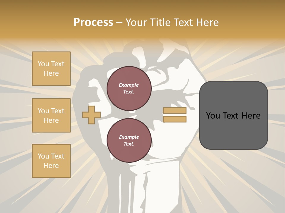 Basic Achievement Element PowerPoint Template
