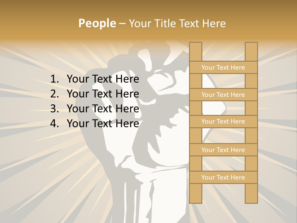 Basic Achievement Element PowerPoint Template