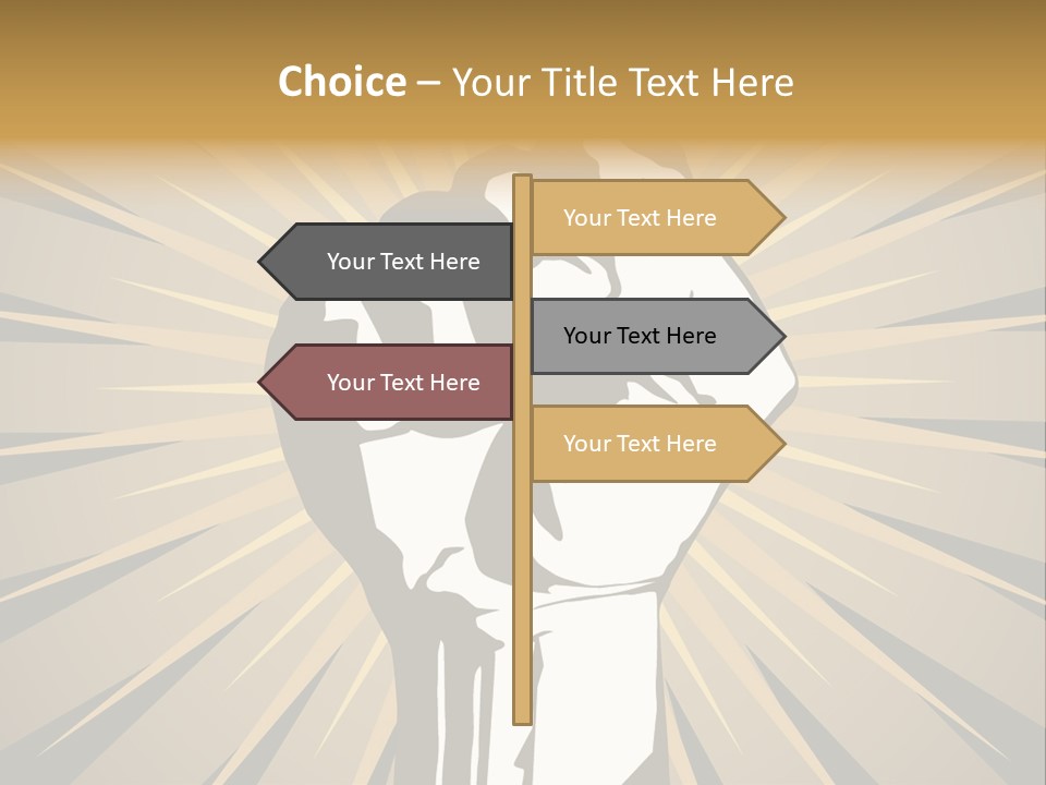 Basic Achievement Element PowerPoint Template