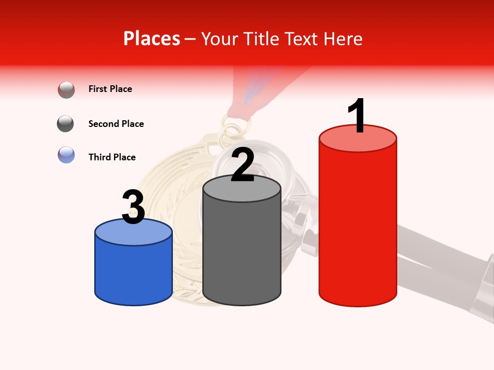 Macro Examination Gold PowerPoint Template