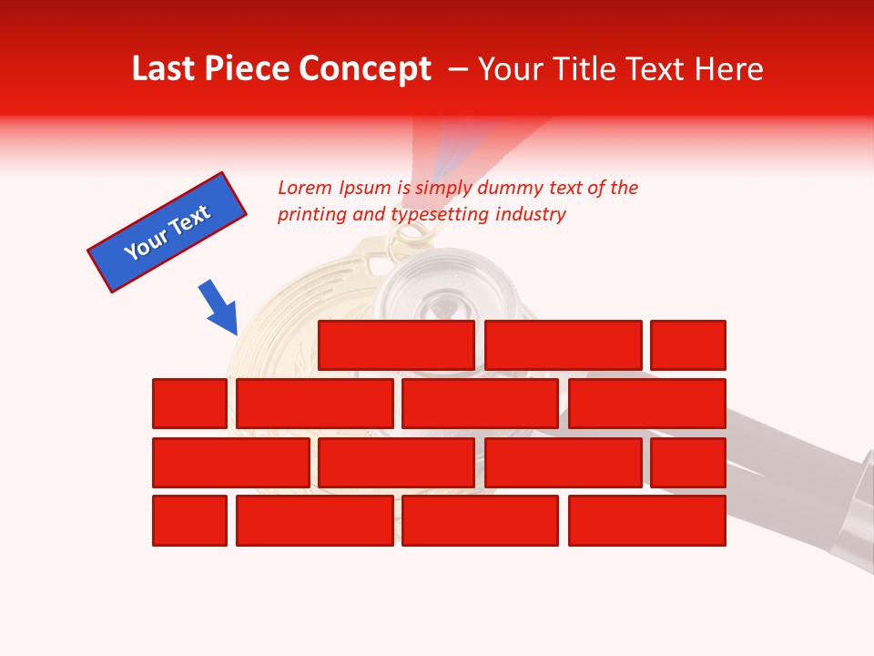 Macro Examination Gold PowerPoint Template