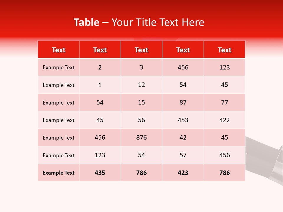 Macro Examination Gold PowerPoint Template