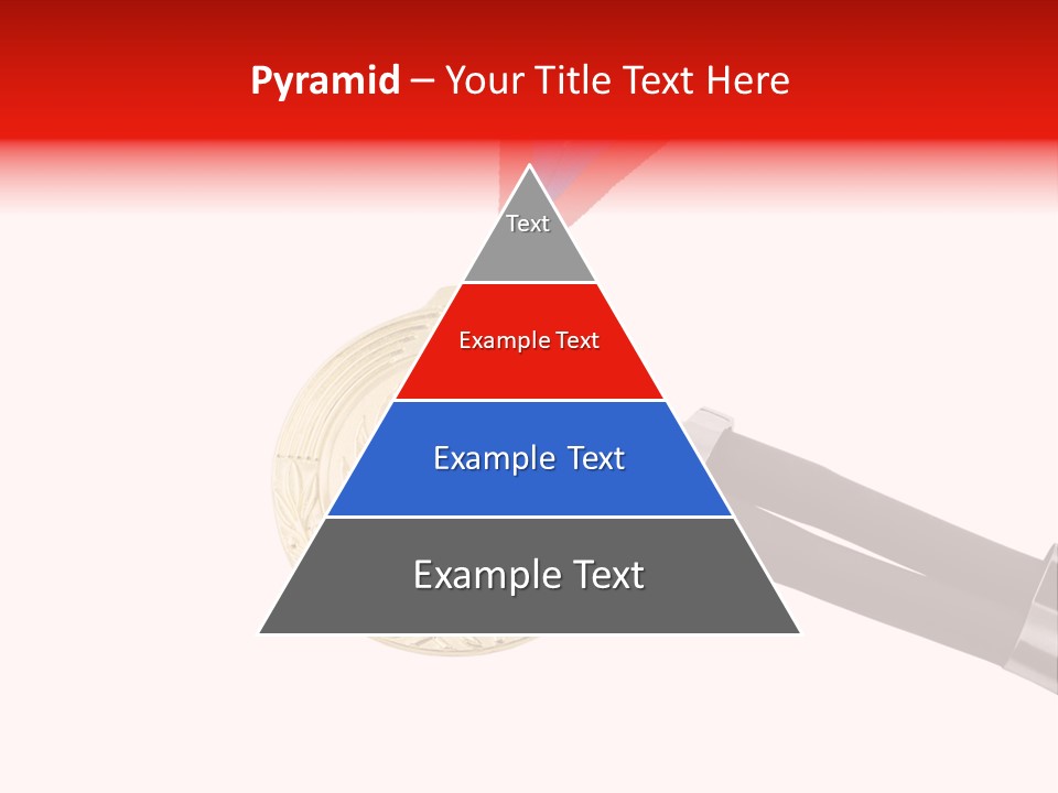 Macro Examination Gold PowerPoint Template