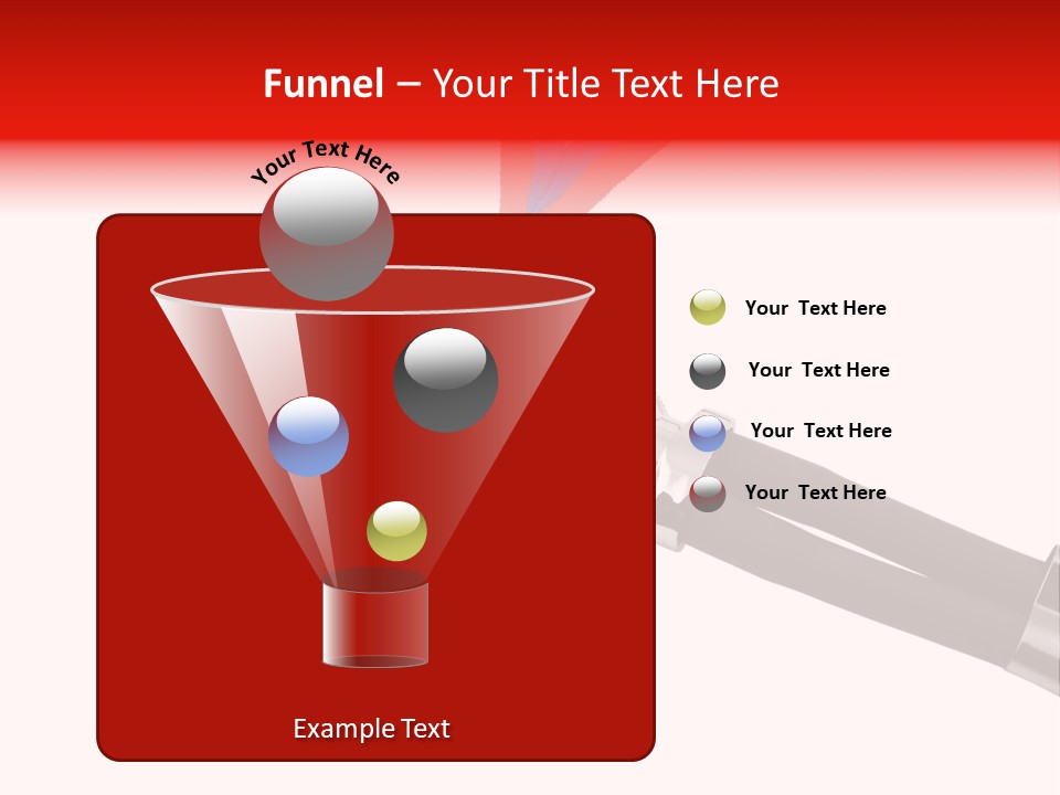 Macro Examination Gold PowerPoint Template