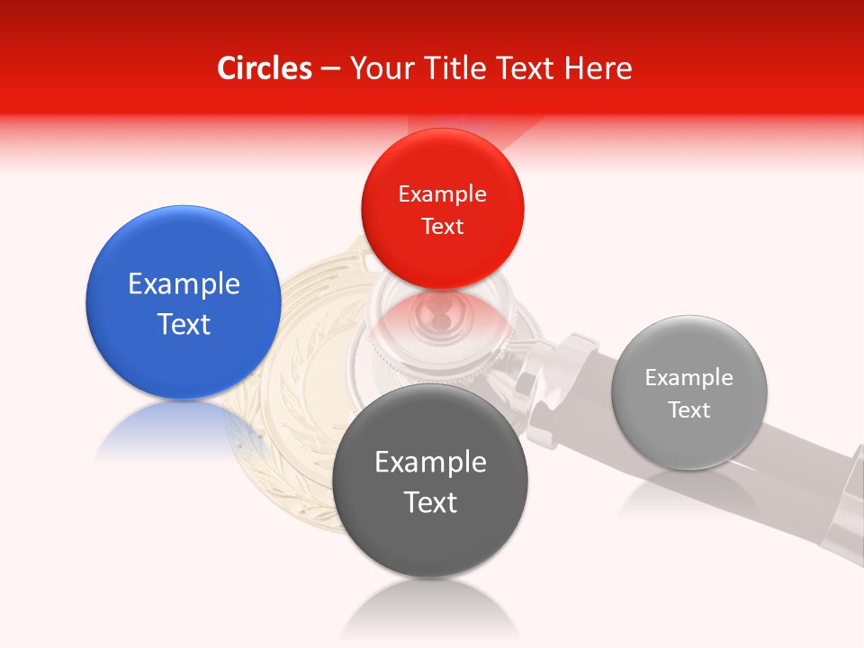 Macro Examination Gold PowerPoint Template