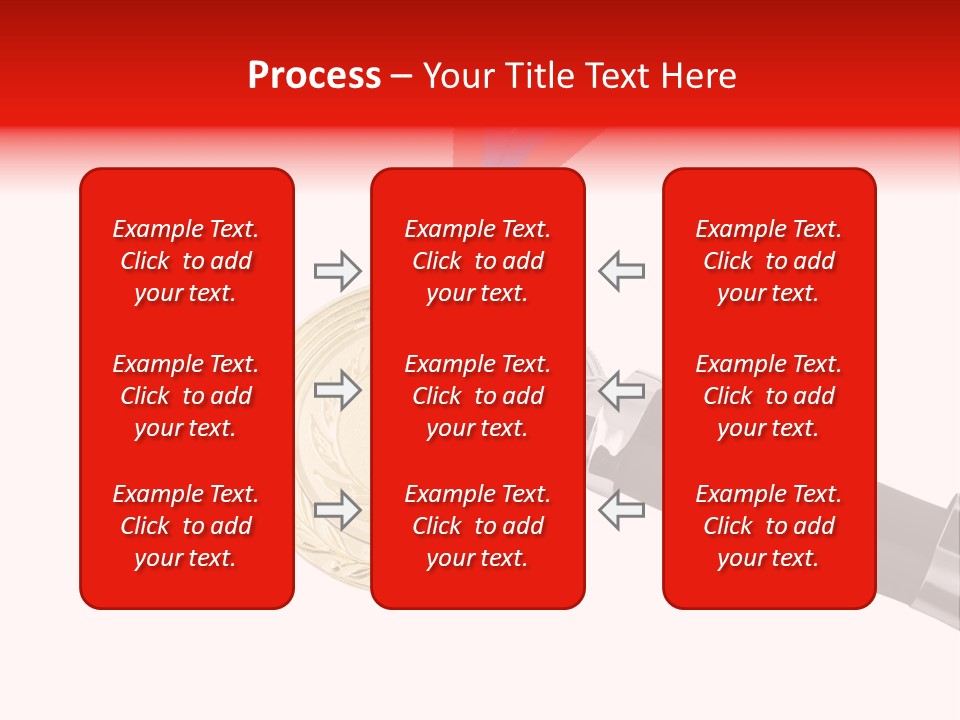 Macro Examination Gold PowerPoint Template