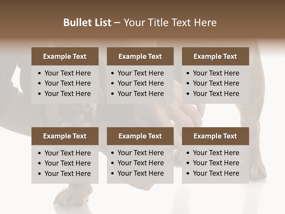 Clean Grooming Visual PowerPoint Template