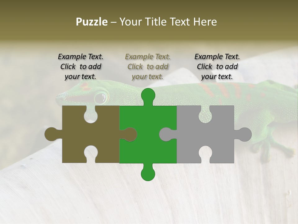 Wilderness Bright Sitting PowerPoint Template