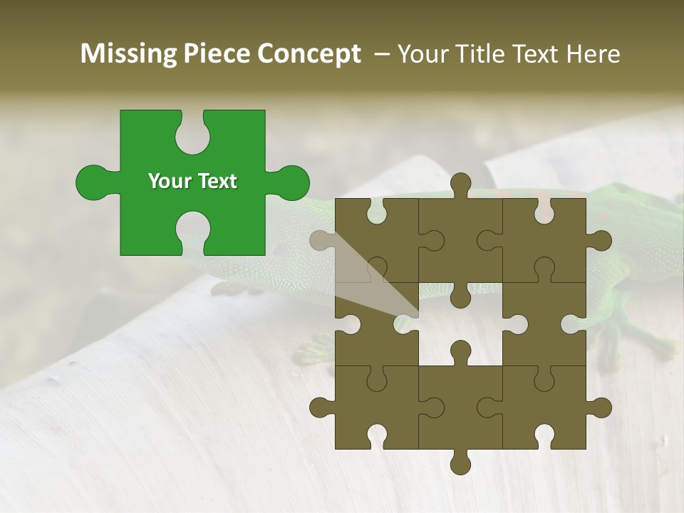 Wilderness Bright Sitting PowerPoint Template