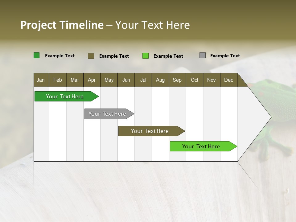 Wilderness Bright Sitting PowerPoint Template