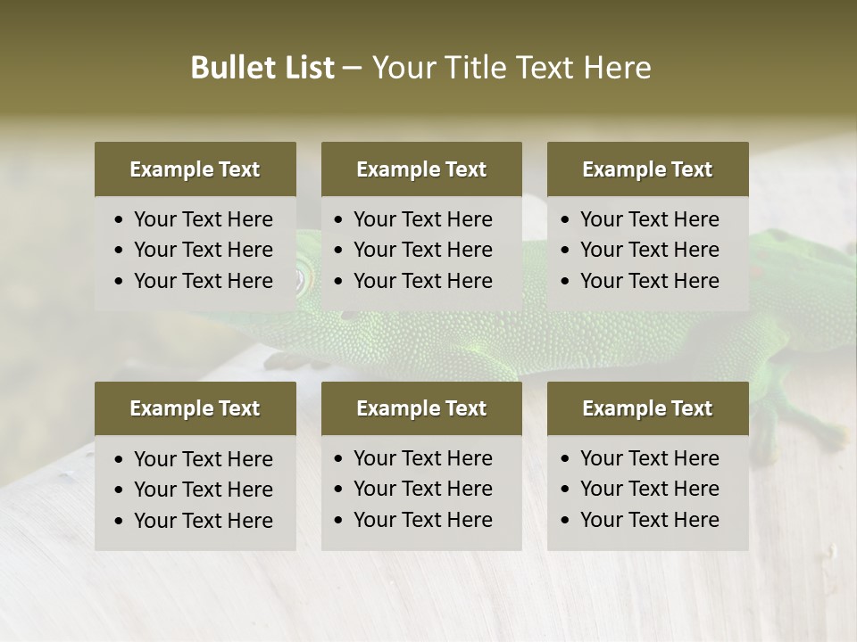 Wilderness Bright Sitting PowerPoint Template