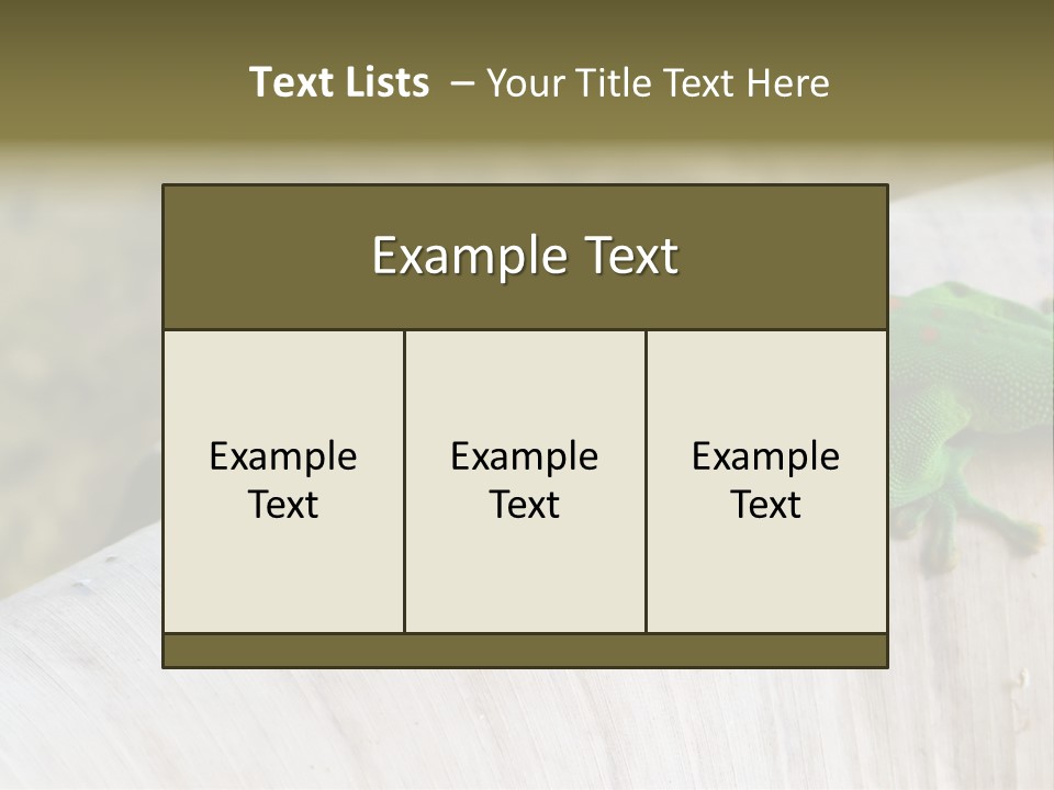 Wilderness Bright Sitting PowerPoint Template