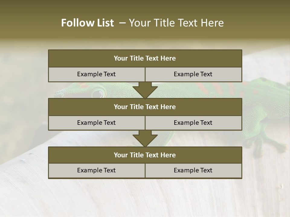 Wilderness Bright Sitting PowerPoint Template