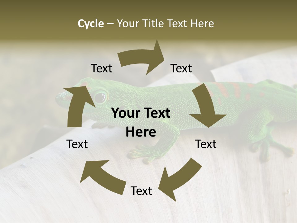 Wilderness Bright Sitting PowerPoint Template