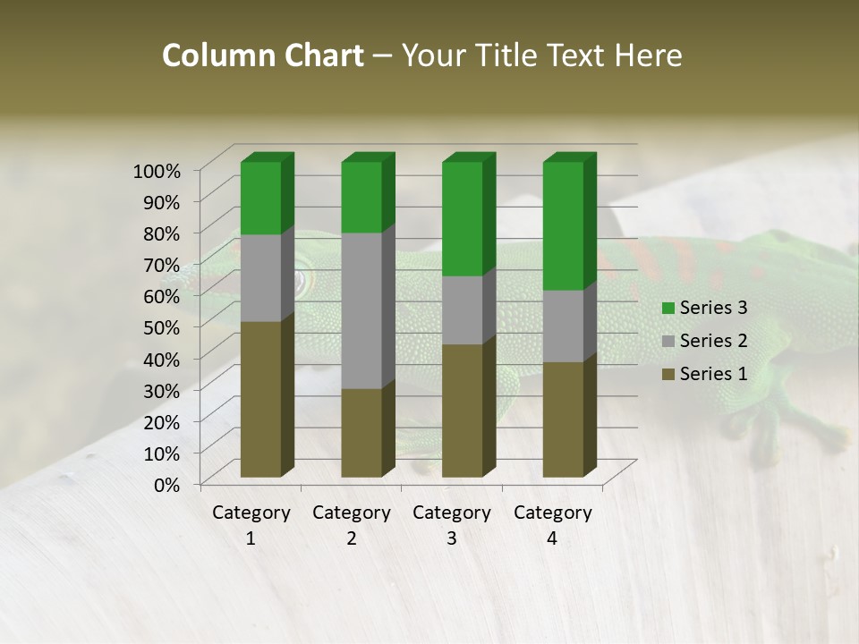 Wilderness Bright Sitting PowerPoint Template