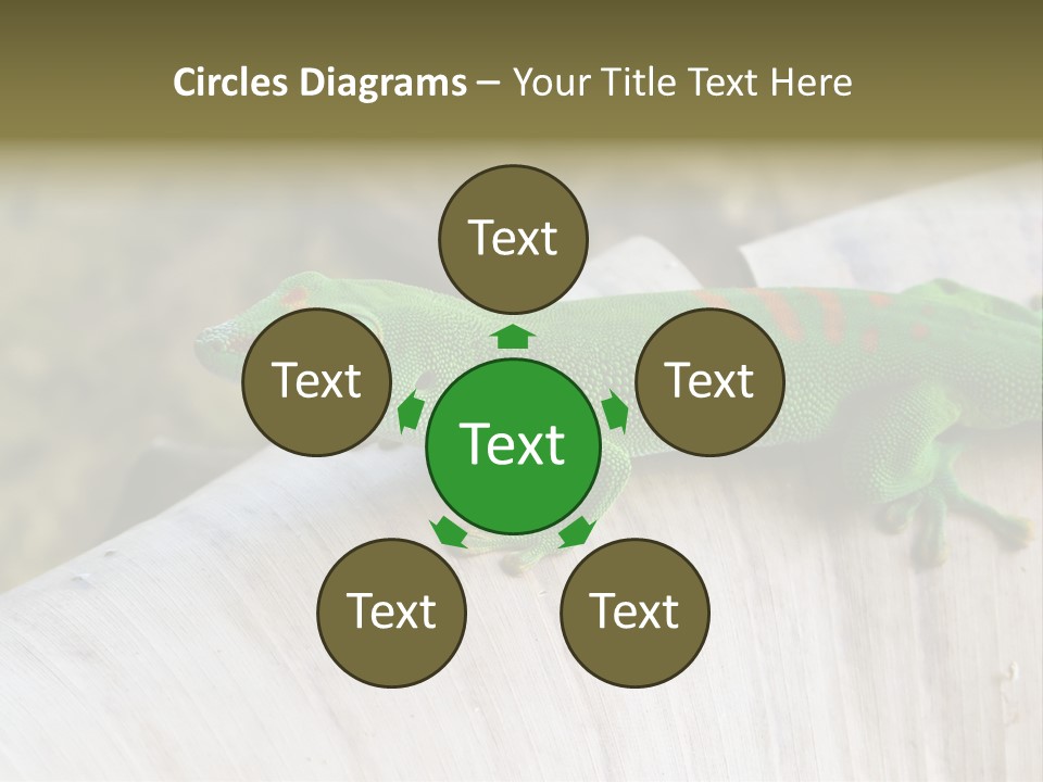 Wilderness Bright Sitting PowerPoint Template