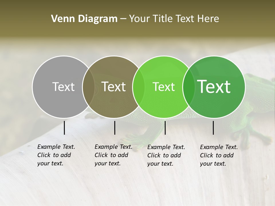 Wilderness Bright Sitting PowerPoint Template