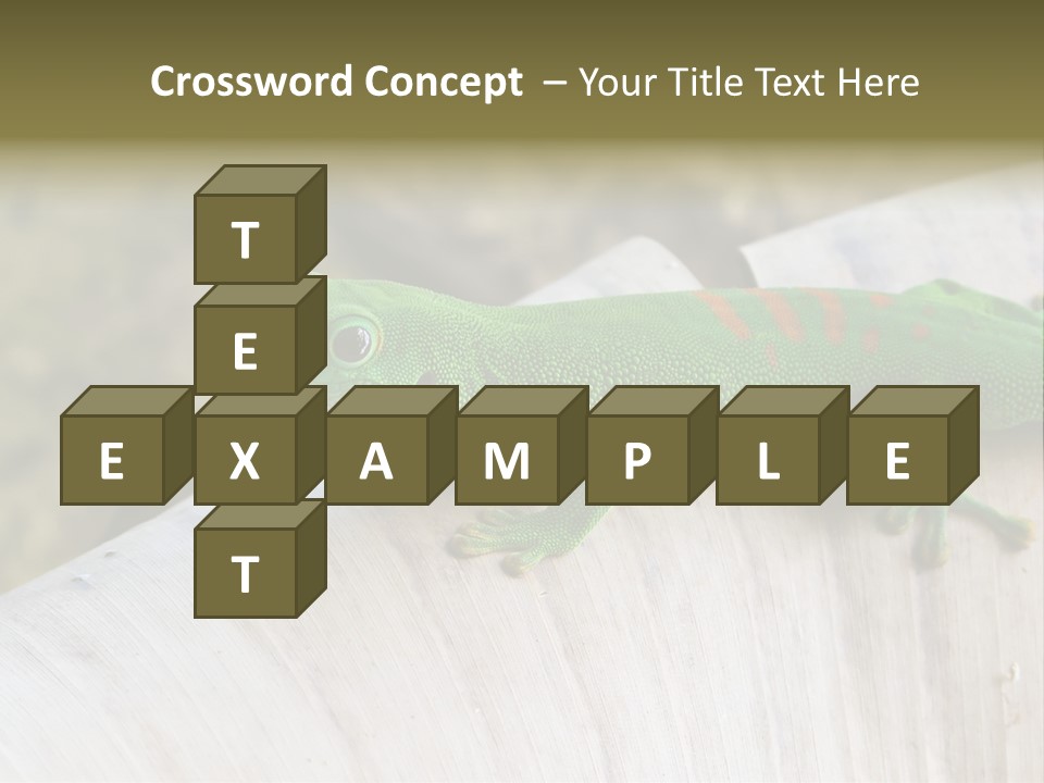 Wilderness Bright Sitting PowerPoint Template