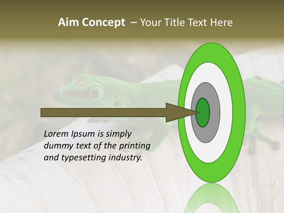 Wilderness Bright Sitting PowerPoint Template