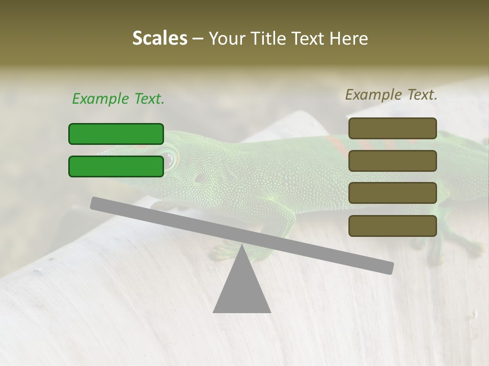 Wilderness Bright Sitting PowerPoint Template