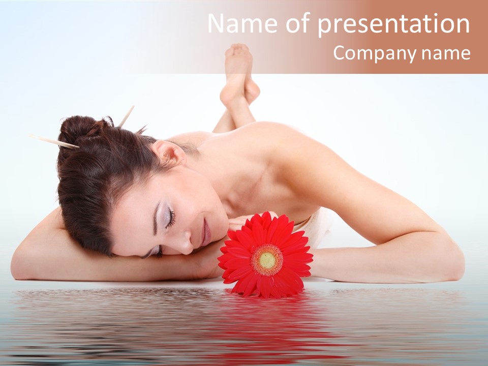 Body Relaxing Therapy PowerPoint Template