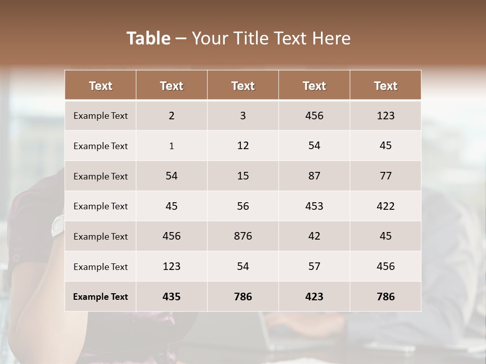 Appealing Blond Businessman PowerPoint Template