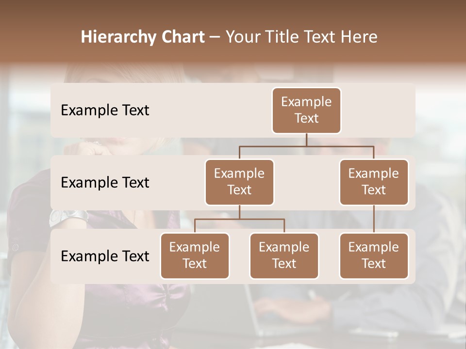 Appealing Blond Businessman PowerPoint Template
