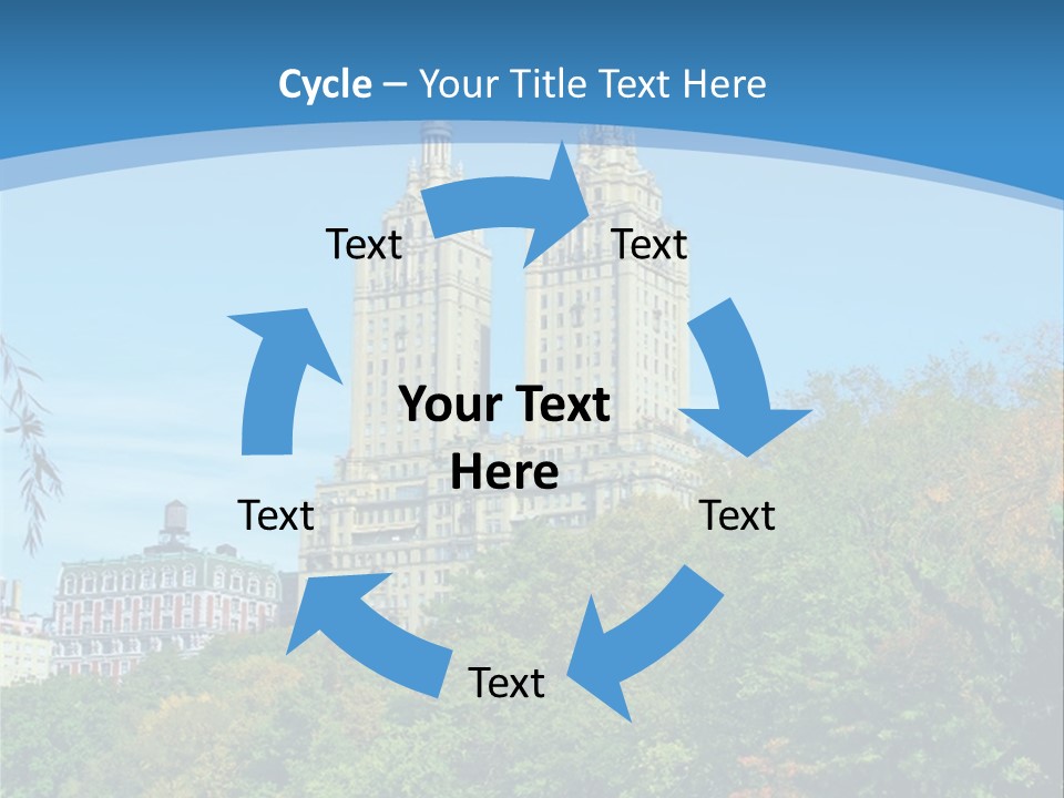 Autumn City Outdoors PowerPoint Template