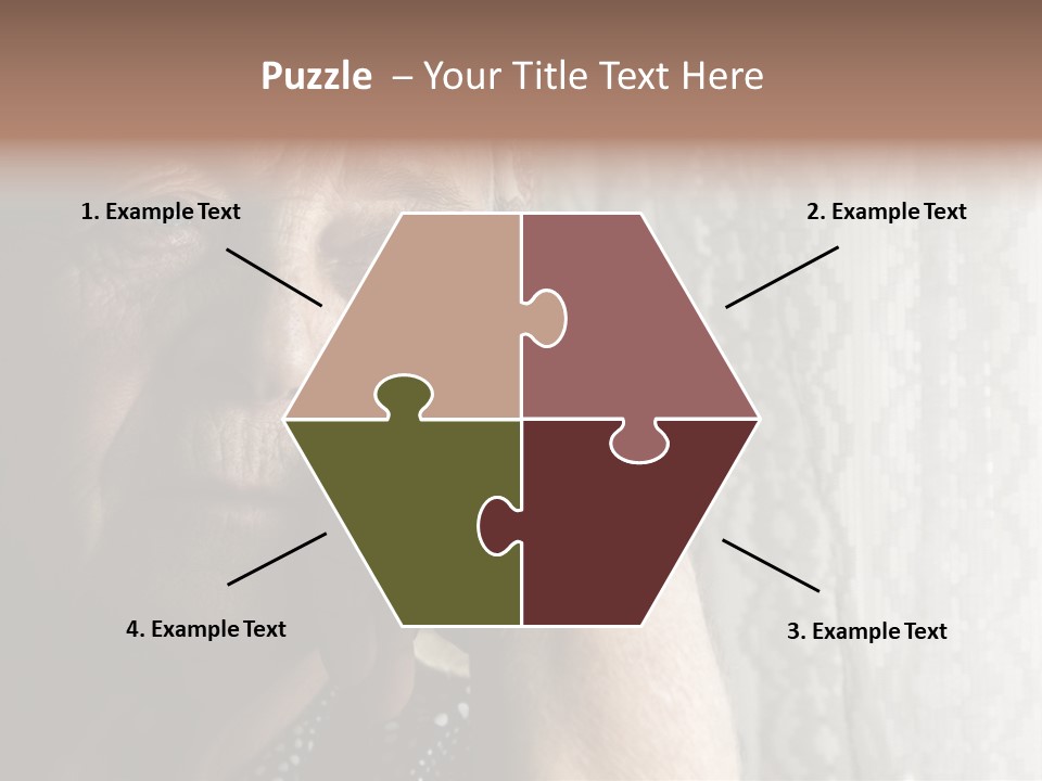 Elder Window Alone PowerPoint Template
