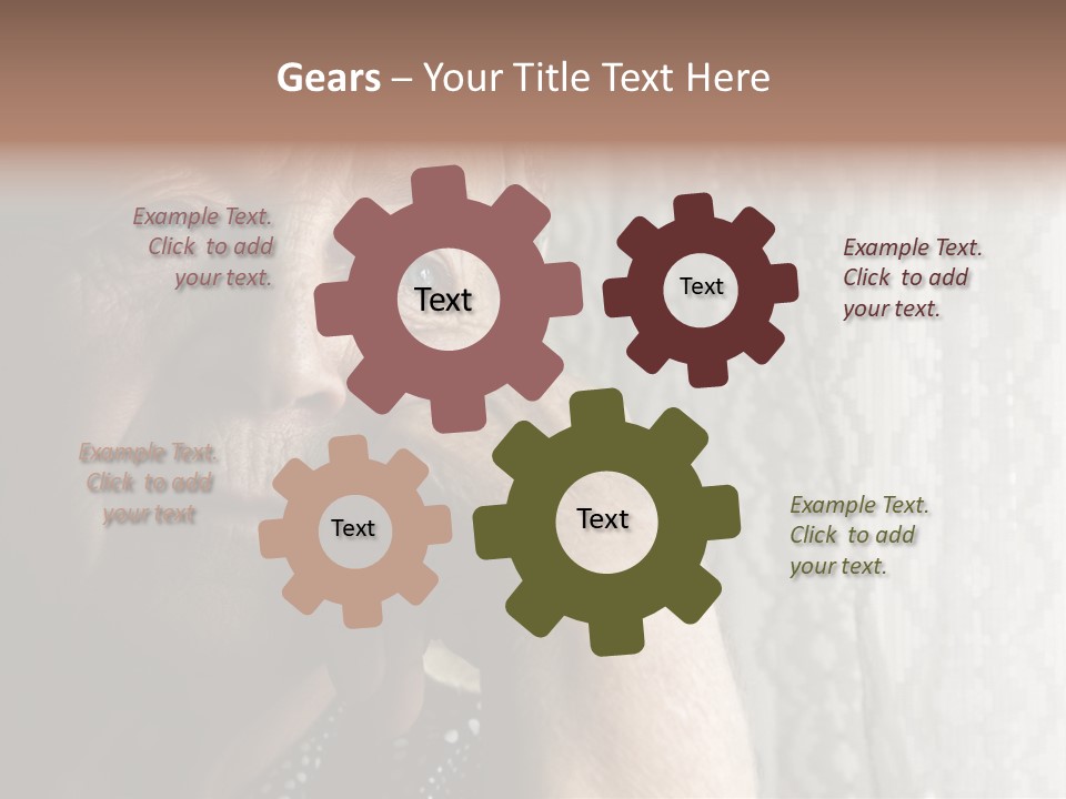 Elder Window Alone PowerPoint Template