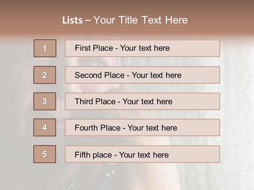 Elder Window Alone PowerPoint Template