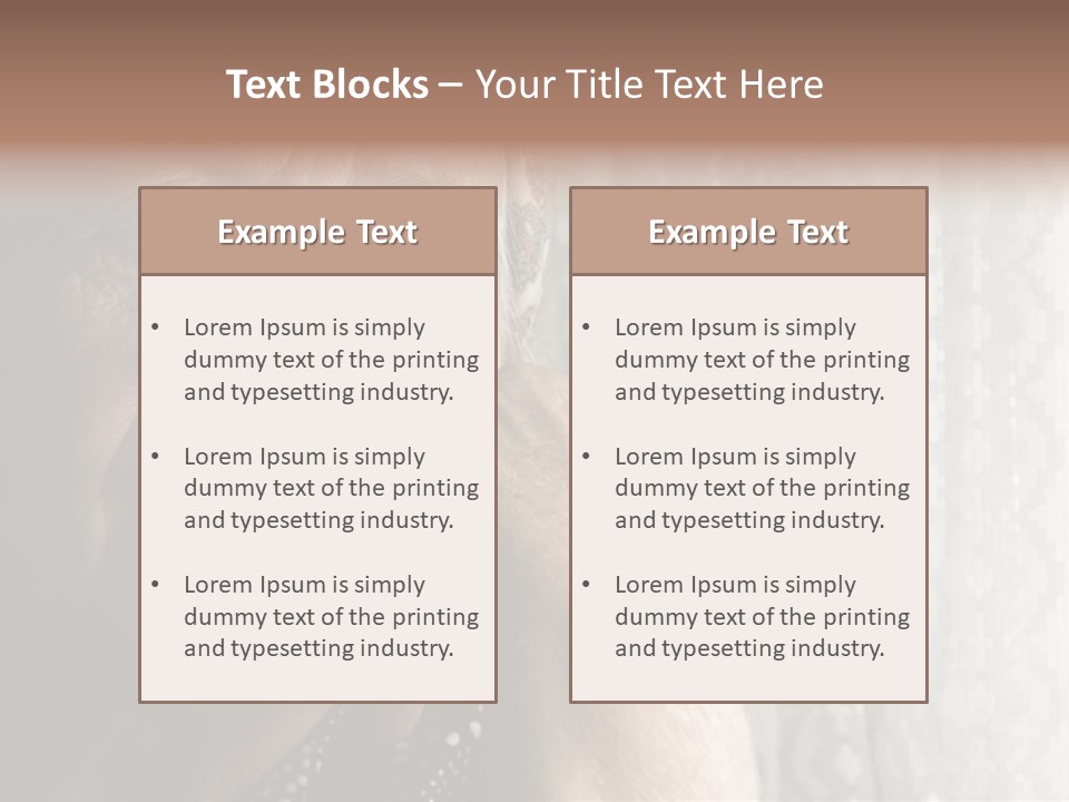 Elder Window Alone PowerPoint Template