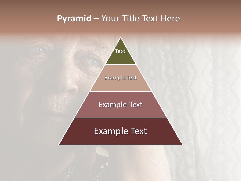 Elder Window Alone PowerPoint Template