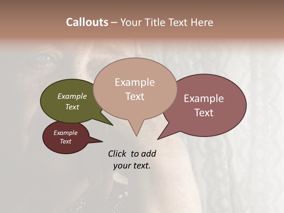 Elder Window Alone PowerPoint Template