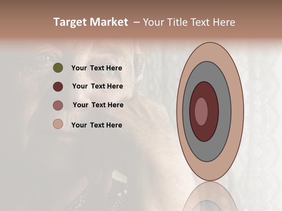 Elder Window Alone PowerPoint Template