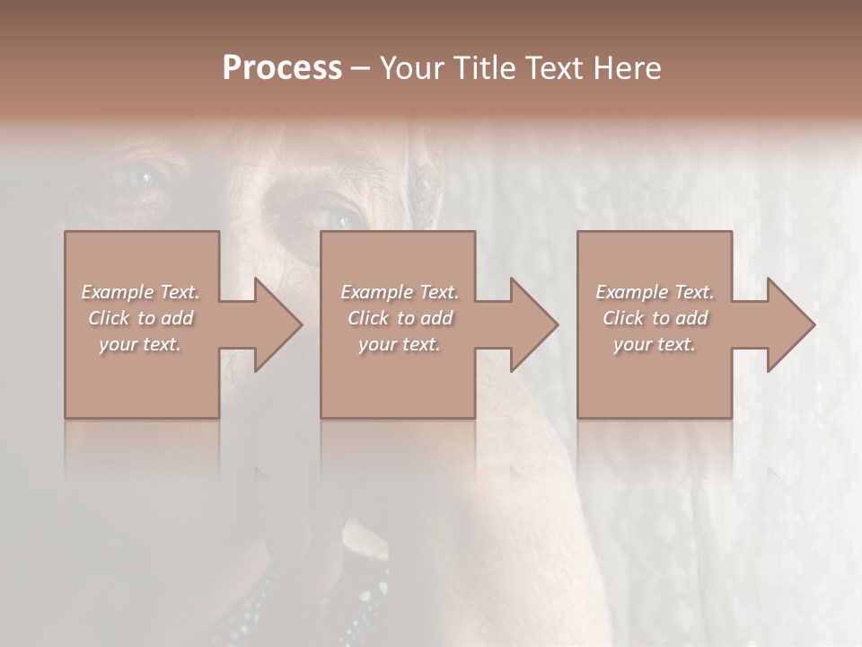 Elder Window Alone PowerPoint Template