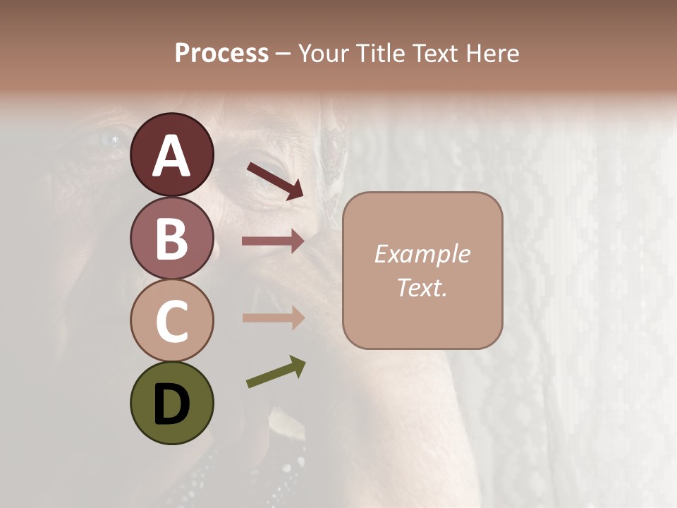 Elder Window Alone PowerPoint Template