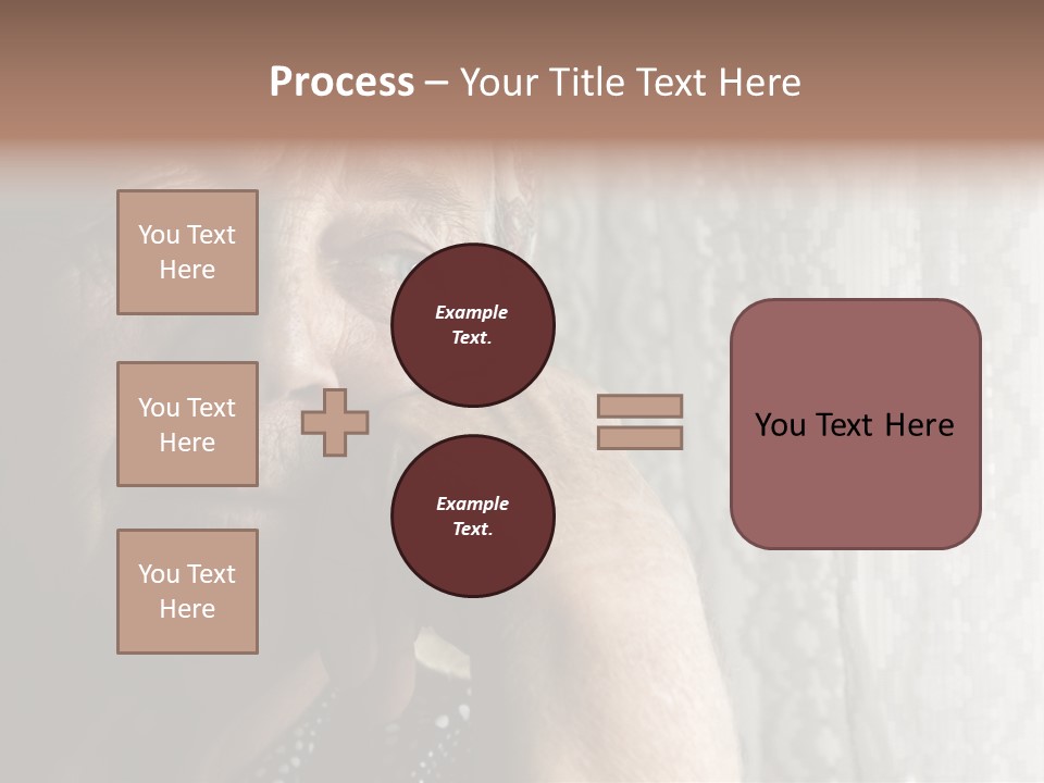 Elder Window Alone PowerPoint Template